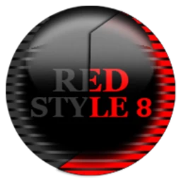 Red Icon Pack Style 8 simgesi