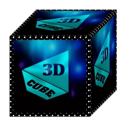 3D Cyan Icon Pack simgesi